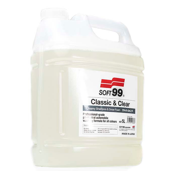 Soft99, PH-neutral Creme Shampoo & Skum 5L