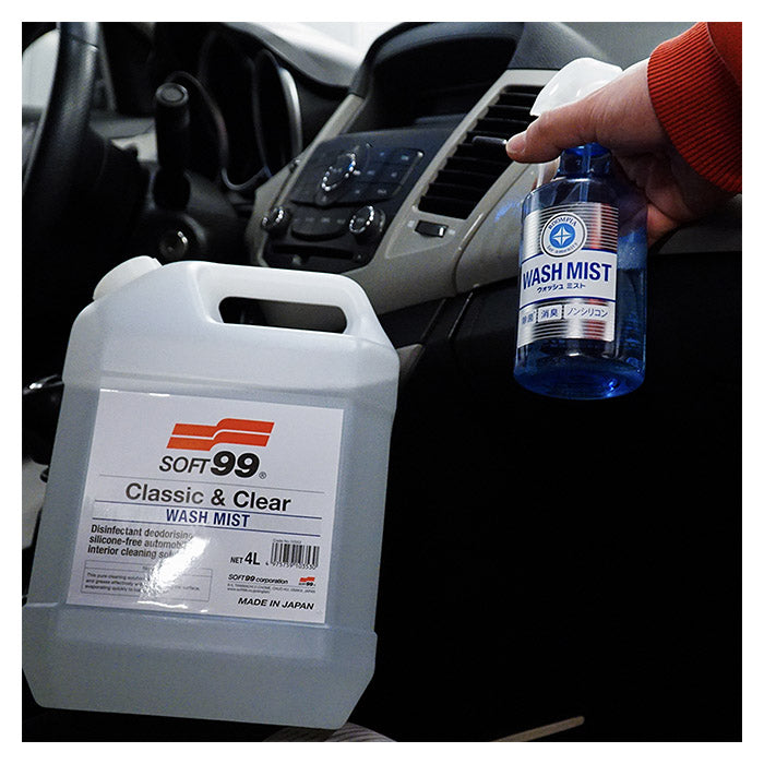 Soft99, Wash Mist Interiør Rens Antibaktel 4L