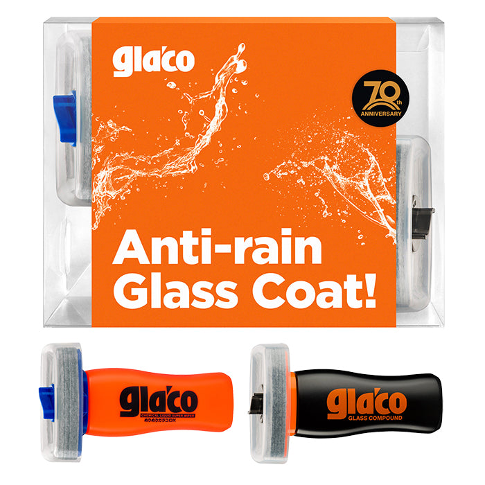 Soft99, Glaco DX Jubilæumssæt - Anti Rain Coating & Glasrens