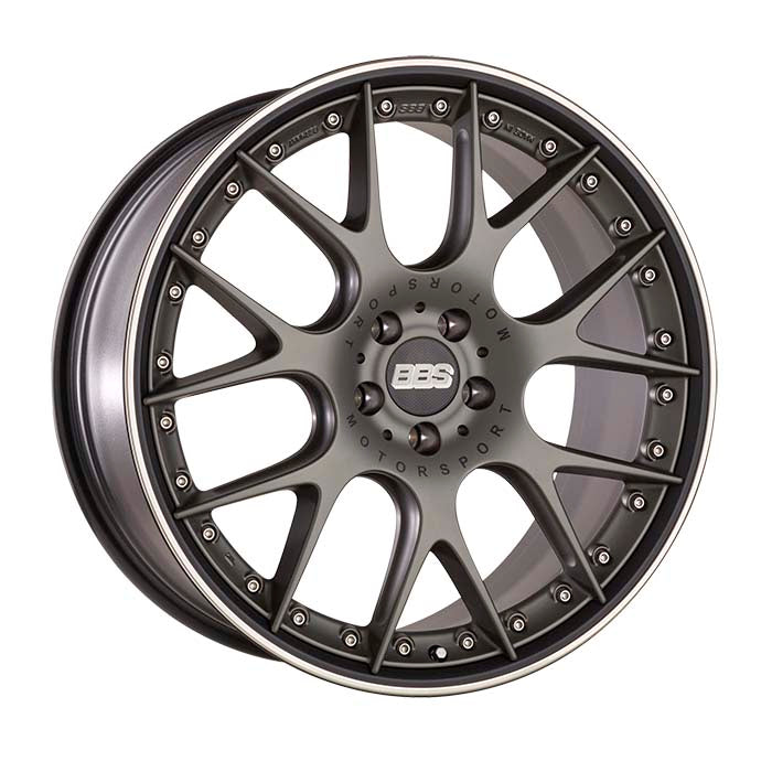 BBS, Platinum Black CH-RII 10x22 Alloy Wheel 5x120 ET40