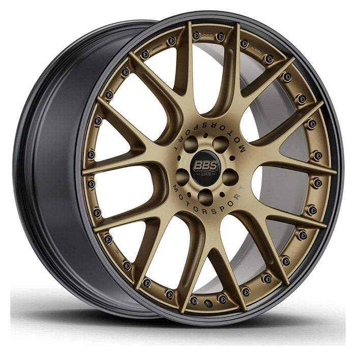 BBS, Satin Bronze-Black Alloy Wheel 10.5x22 ET15 5x112