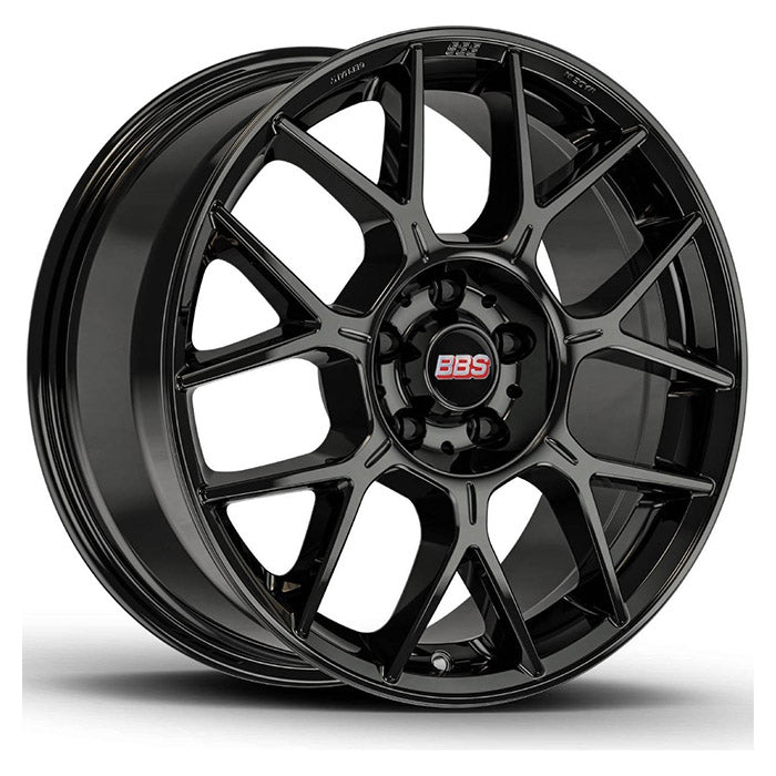 BBS, XR Black 17" Alufælge med 5x120 Boltmønster og ET45 Offset