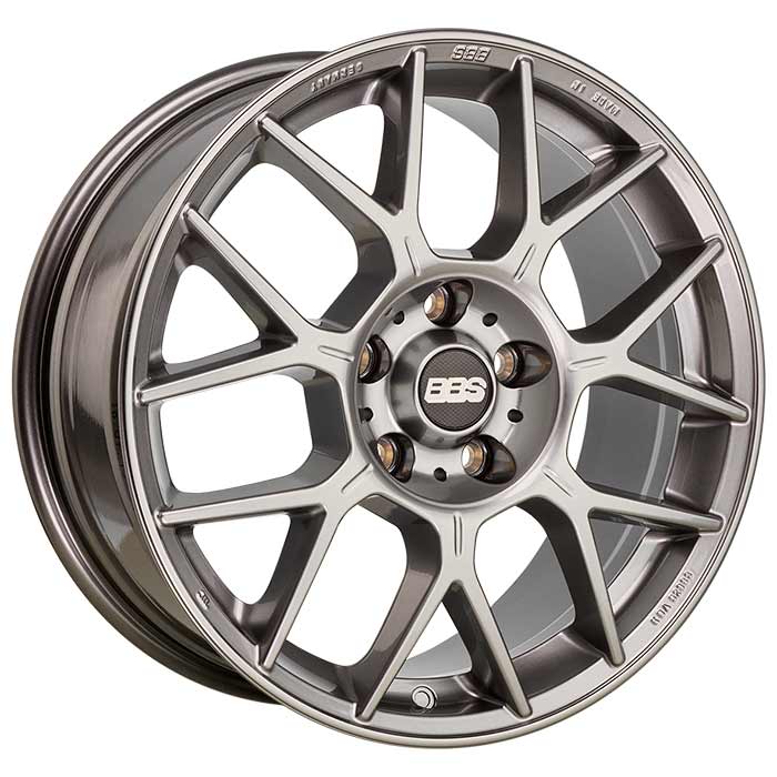 BBS, Platin Sølv 20 Tommer XR Alufælge 8.5x5x120 ET32