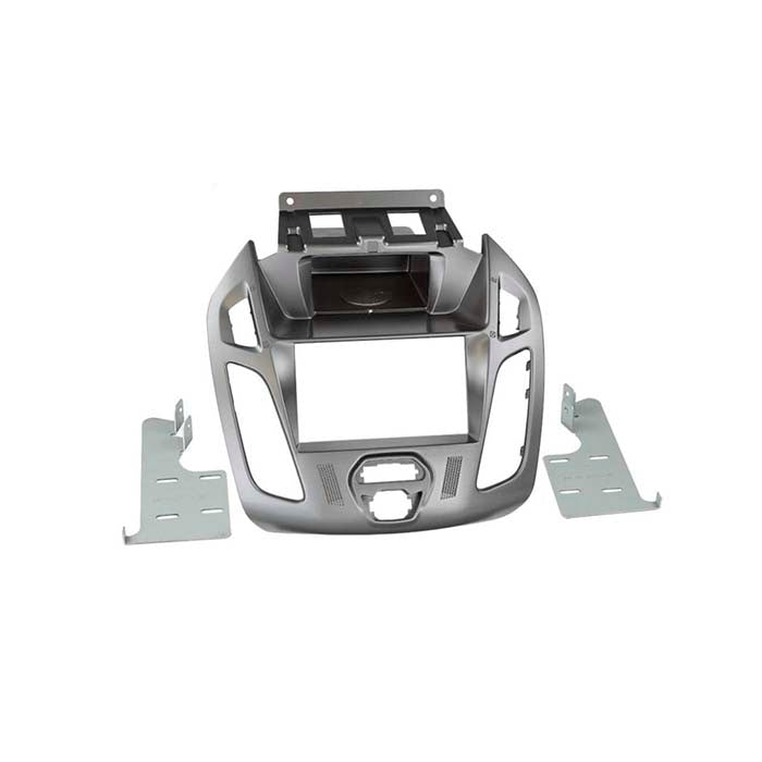 Connects2, Silver 2-DIN Radio Frame for Ford Tourneo/Transit