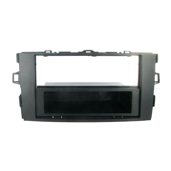 Connects2, Toyota Auris Radio Frame with Pocket (2007-2013) - Dark Grey