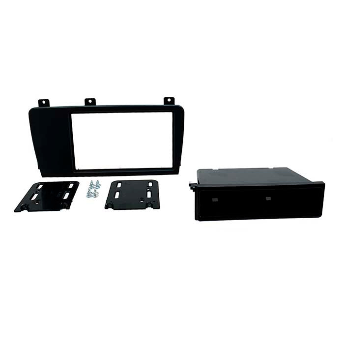 Connects2, Volvo V70/S60 Radio Frame - 1-2 DIN, Black