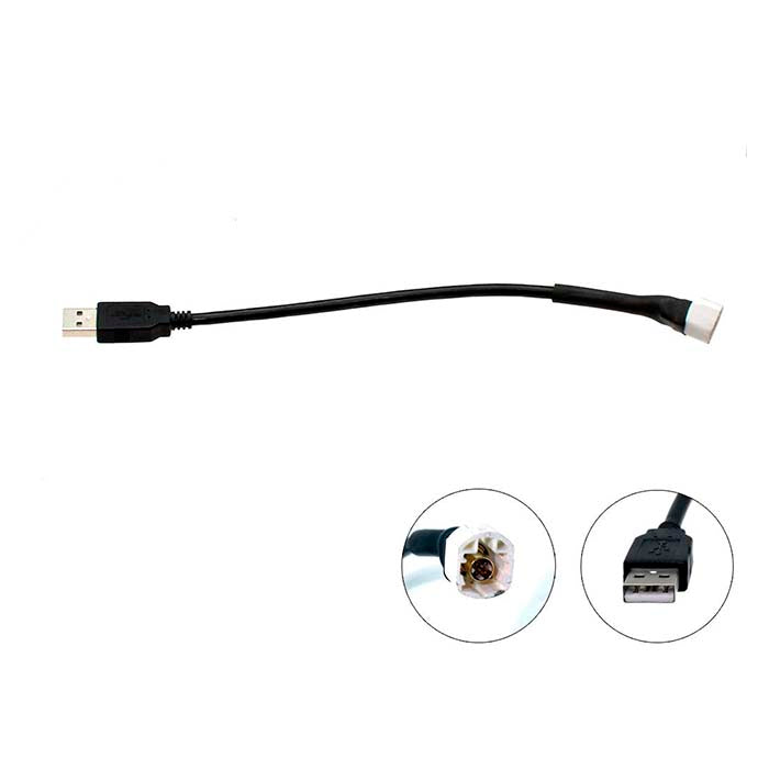 Connects2, BMW Kompatibel USB Kabel - Mini, X1, 5-Serie, 3-Serie, 1-Serie