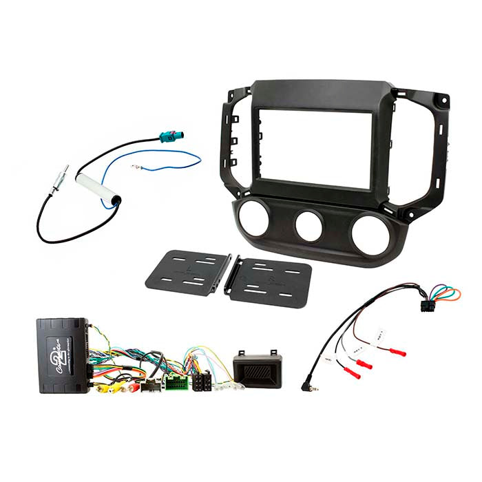 Connects2, Chevrolet S-10/Colorado 2-DIN Installation Kit 2016-2021