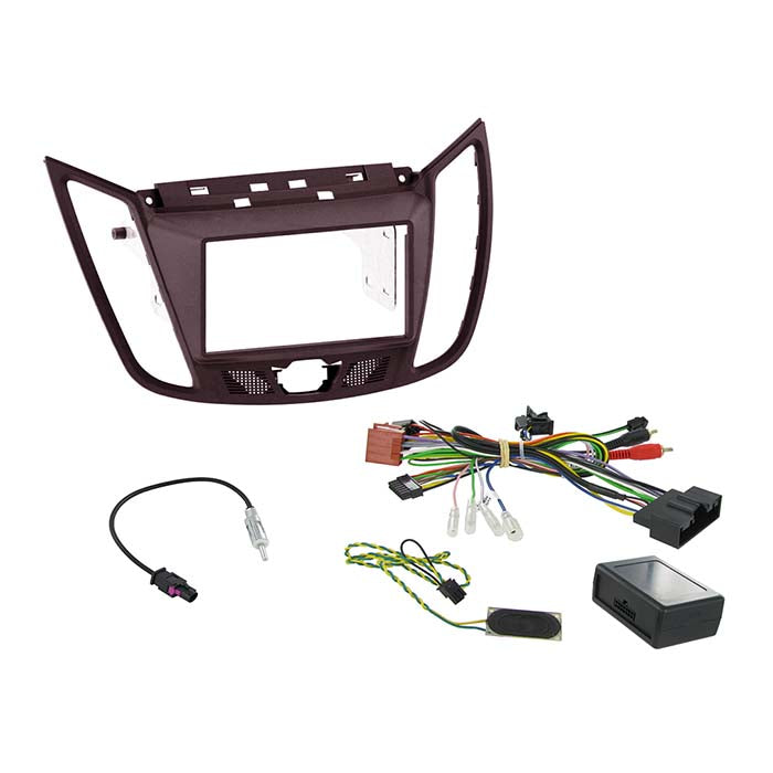 Connects2, Ford C-Max 2011-2016 2-DIN Kit med Ratinterface og Antenneadapter