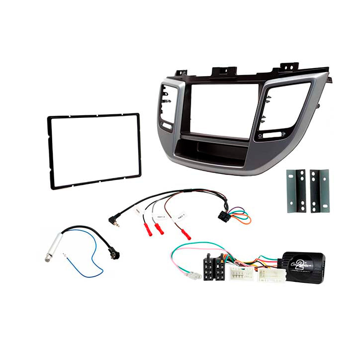 Connects2, Hyundai Tucson 2-DIN Installationskit 2015-2021