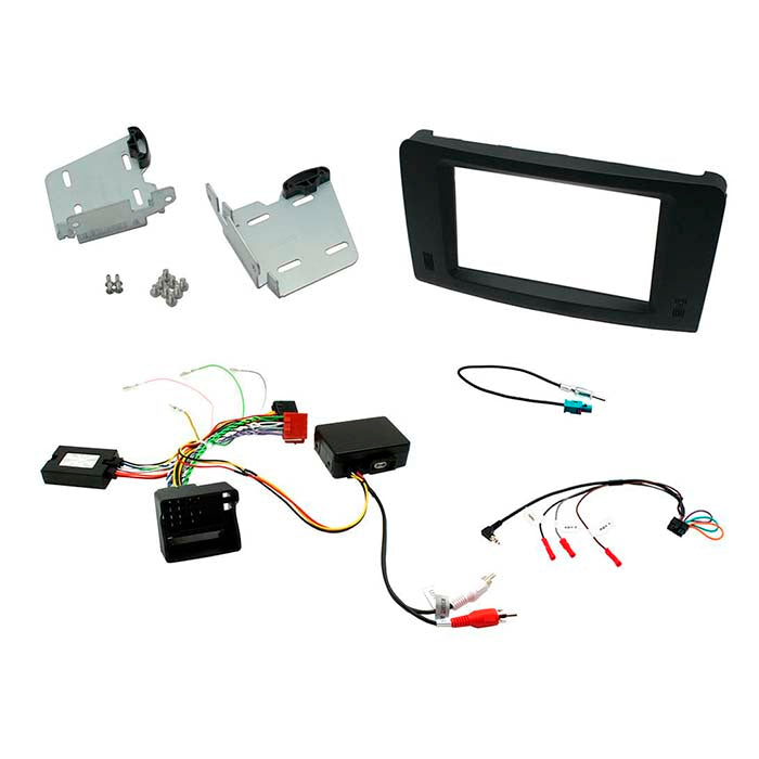 Connects2, Mercedes ML W164 2-DIN Kit med Fiberoptik Lyd (2005-2011)