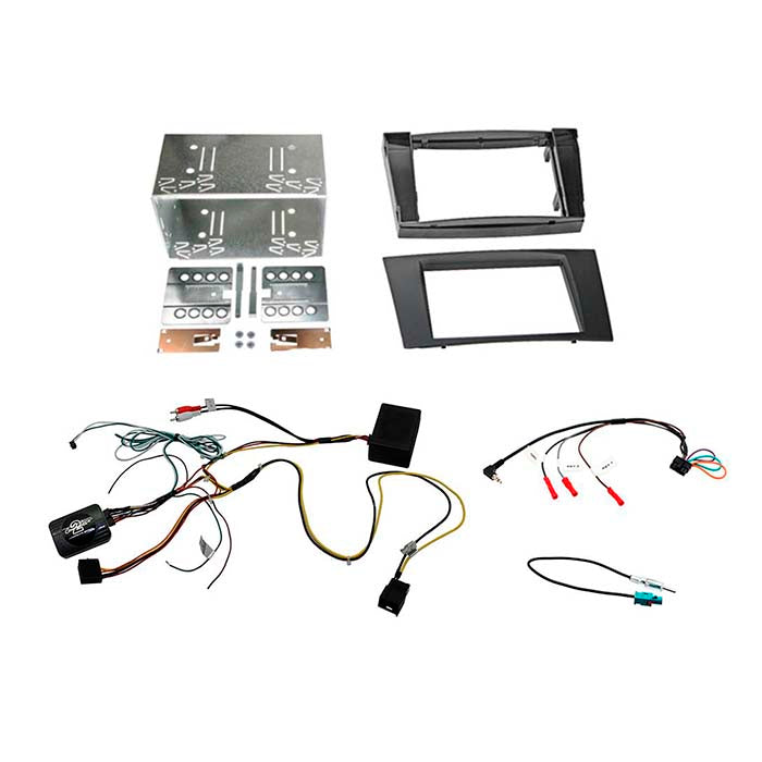 Connects2, Mercedes E W211 2-DIN Kit med Fiberoptik (2002-2009)