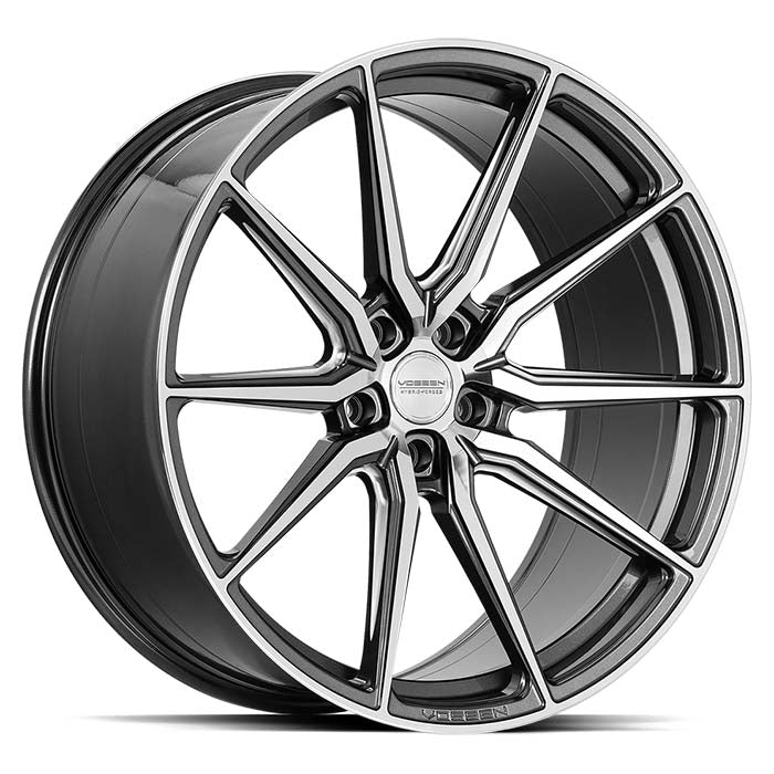 Vossen, HF-3 Gloss Graphite Polished 19" Alufælge 5x114.3 ET32