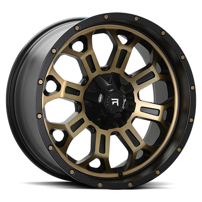 Rautamo, Bronze-Black R12 Fælg 20 Inch 5/120 ET18