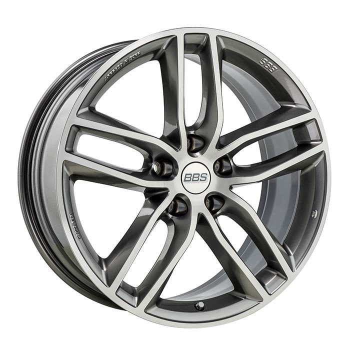 BBS, Platinum Silver 18" Diamondcut Alloy Wheel 5x120 ET45