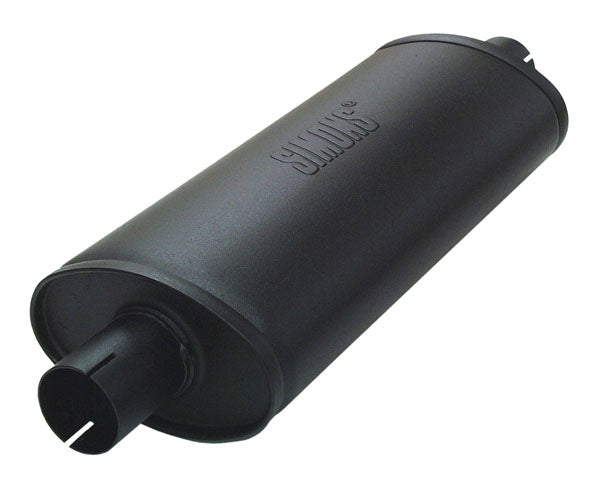 Simons, Oval Lyddæmper 2" 420mm