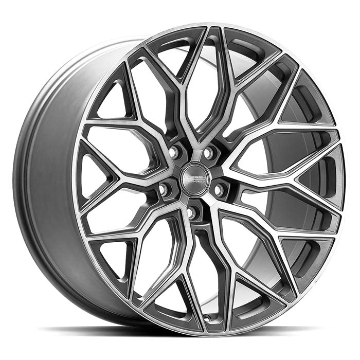 Vossen, HF2 Flow Form 19" 9.5 Tinted Matte Gunmetal 5x112 ET25