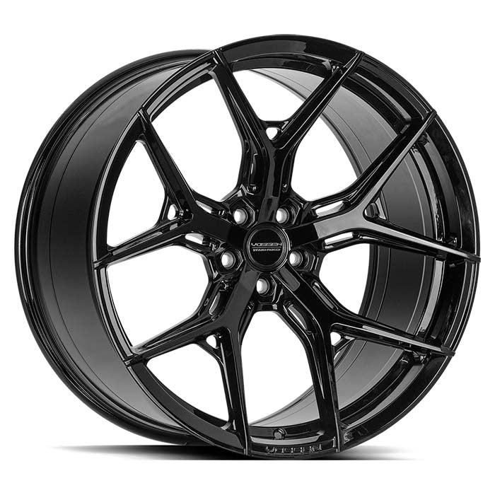 Vossen, HF5 Gloss Black 19" 8.5 ET42 5x112