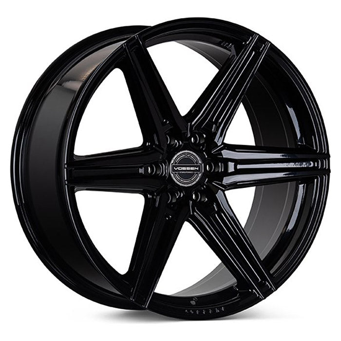 Vossen, HF6.2 Gloss Black Alufælg 10x24 6/139.7 ET25