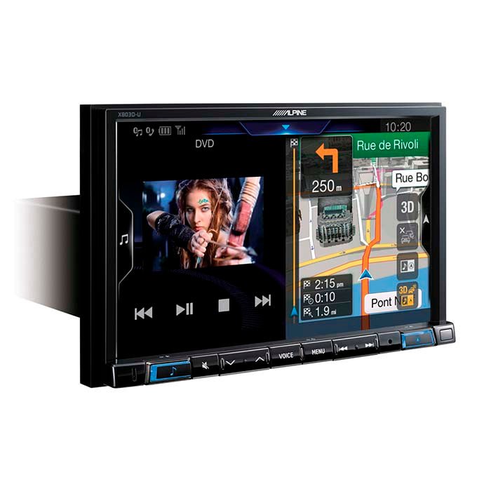 Alpine, 8" Multimedia Navigation System X803DU